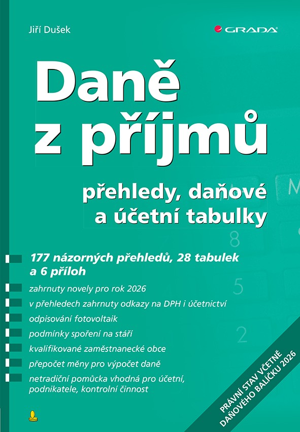 Daně z příjmů (2026)