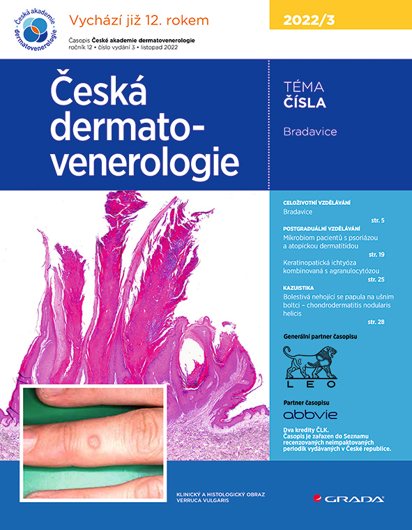 Česká dermatovenerologie 2022/3