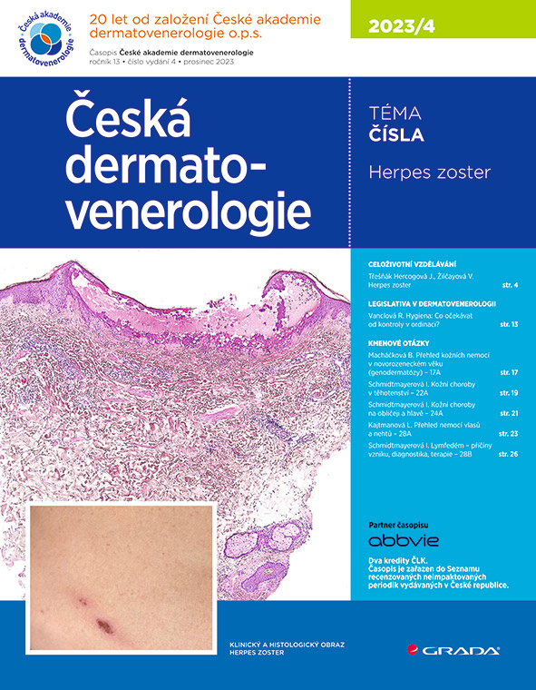 Česká dermatovenerologie 2023/4