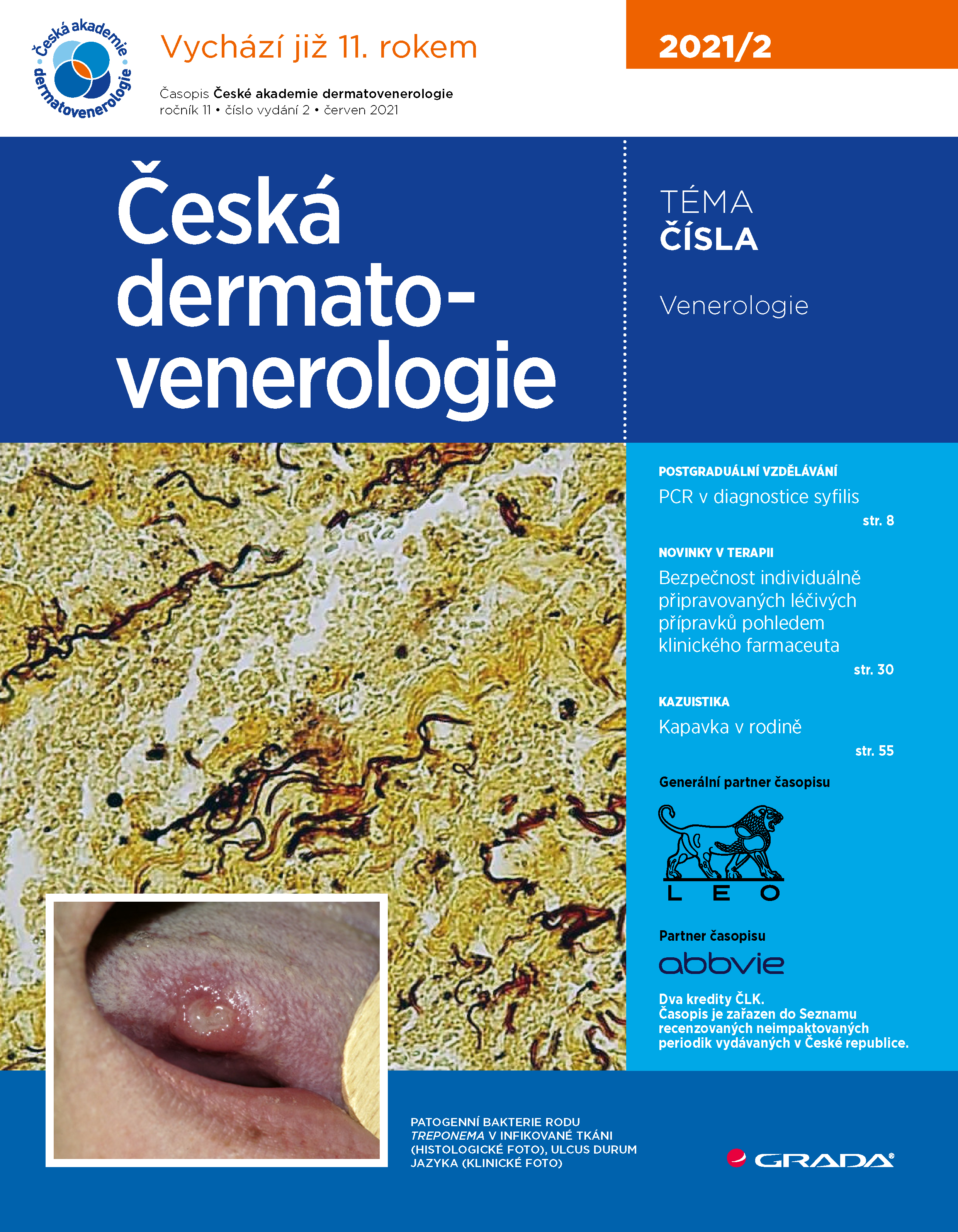 Česká dermatovenerologie 2021/2